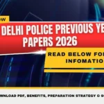 SSC Delhi Police Previous Year Papers 2026