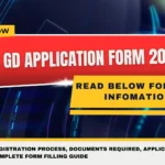 SSC GD Application Form 2026