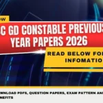 SSC GD Constable Previous Year Papers 2026