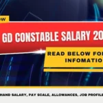 SSC GD Constable Salary 2026