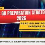 SSC GD Preparation Strategy 2026