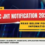 SSCa JHT Notification 2026