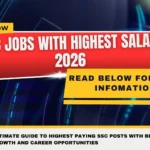 SSC Jobs With Highest Salary 2026