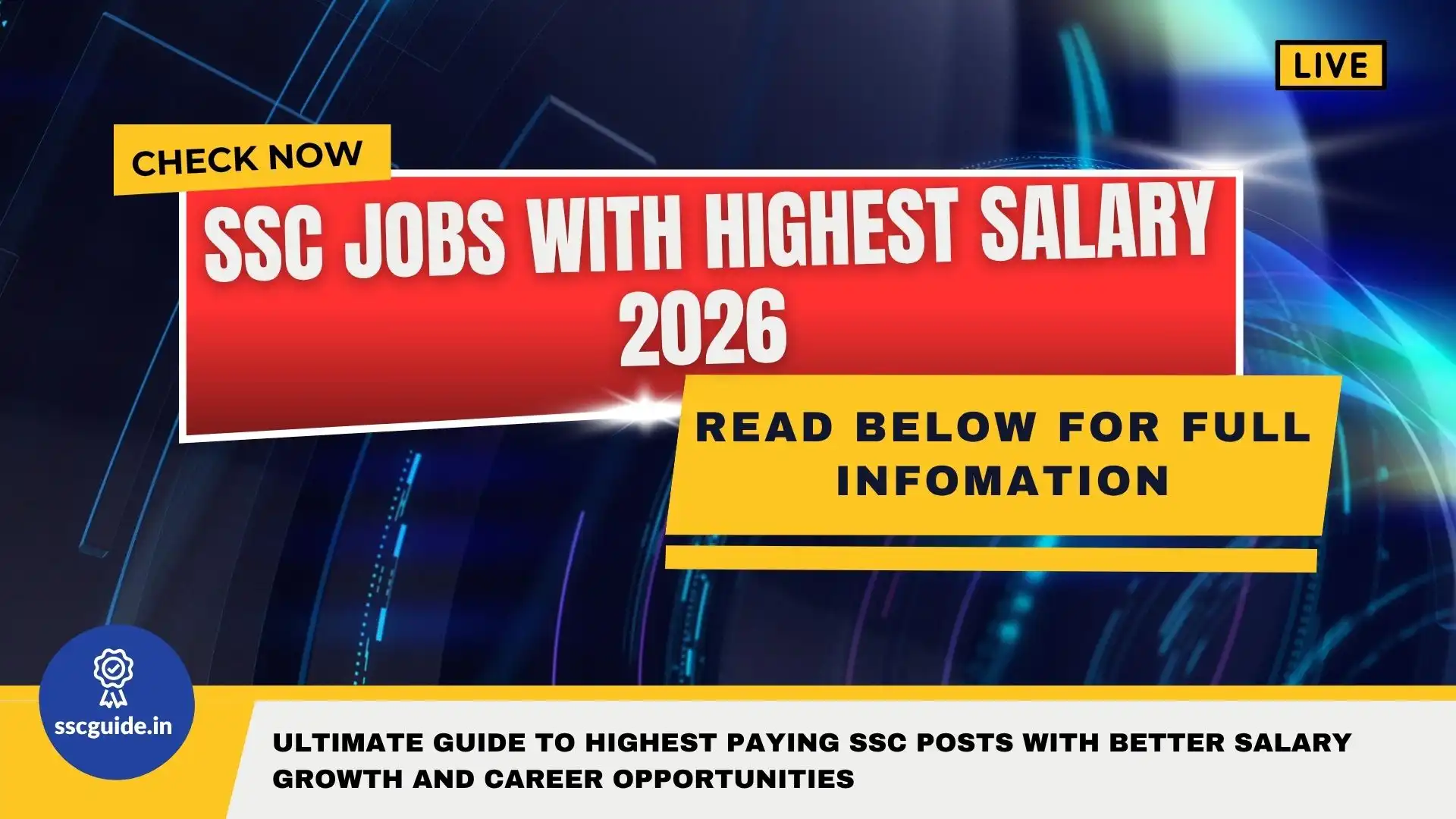 SSC Jobs With Highest Salary 2026
