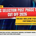 SSC Selection Post Phase 12 Cut Off 2026